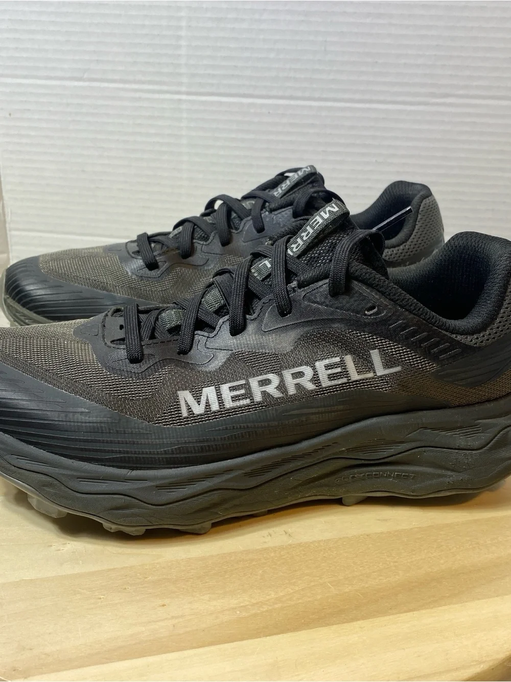 Merrell Men’s Agility Peak 6 Trail Running Shoes Black Size 9(J00003309)